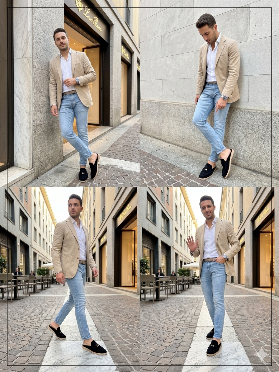 🔥 Summer Loropiana Loafers 🔥